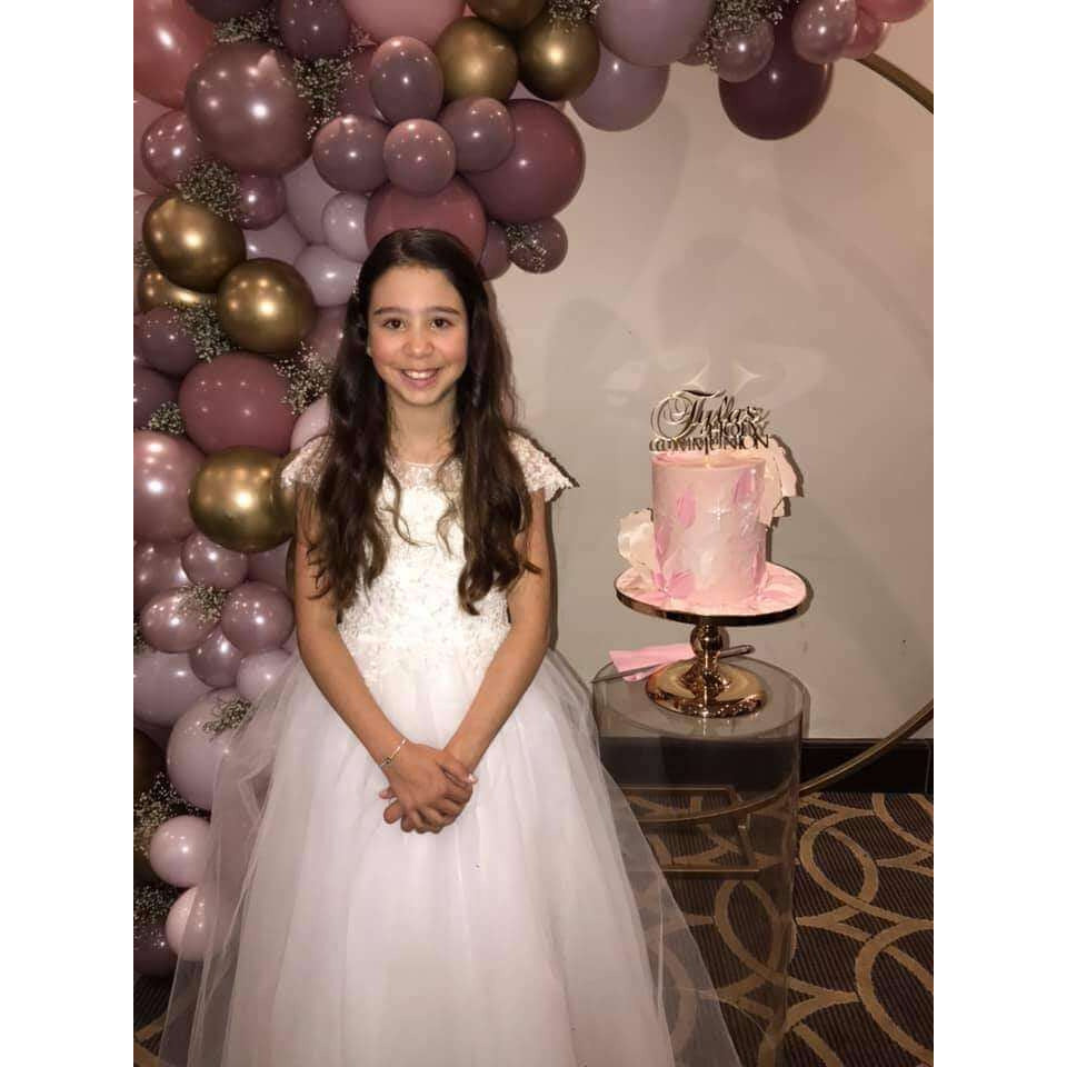 Tyla ivory first holy Communion Dress