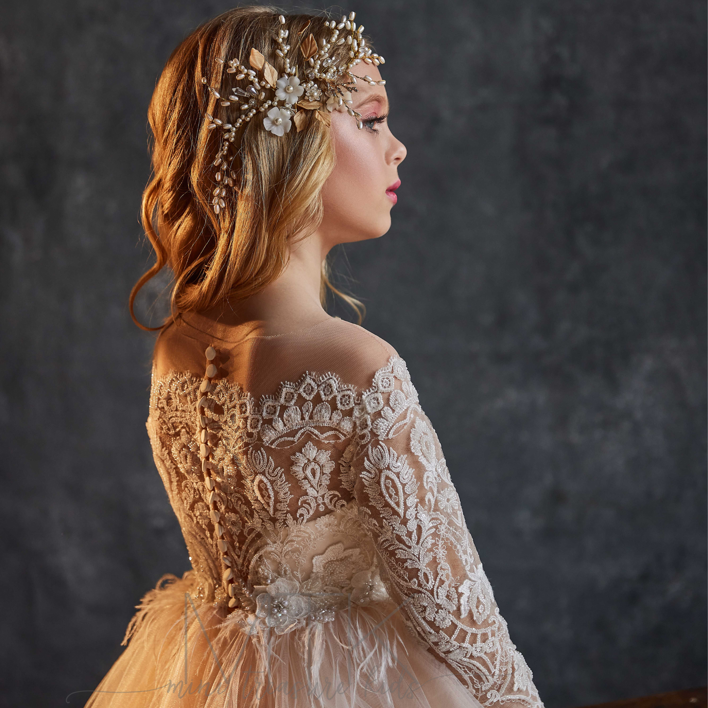 nude couture Australia girls dresses 