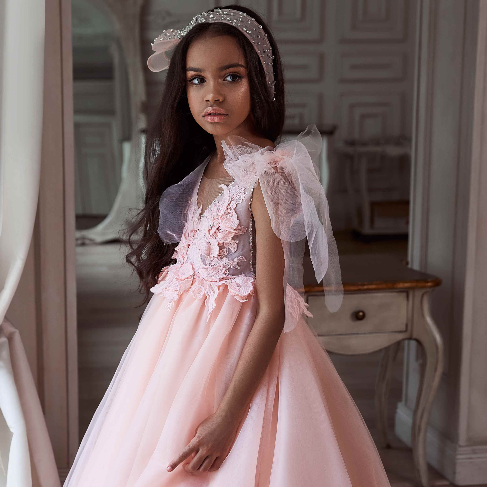 Black Formal Dresses For Teens | Princess Girl Dress | Dideyttawl