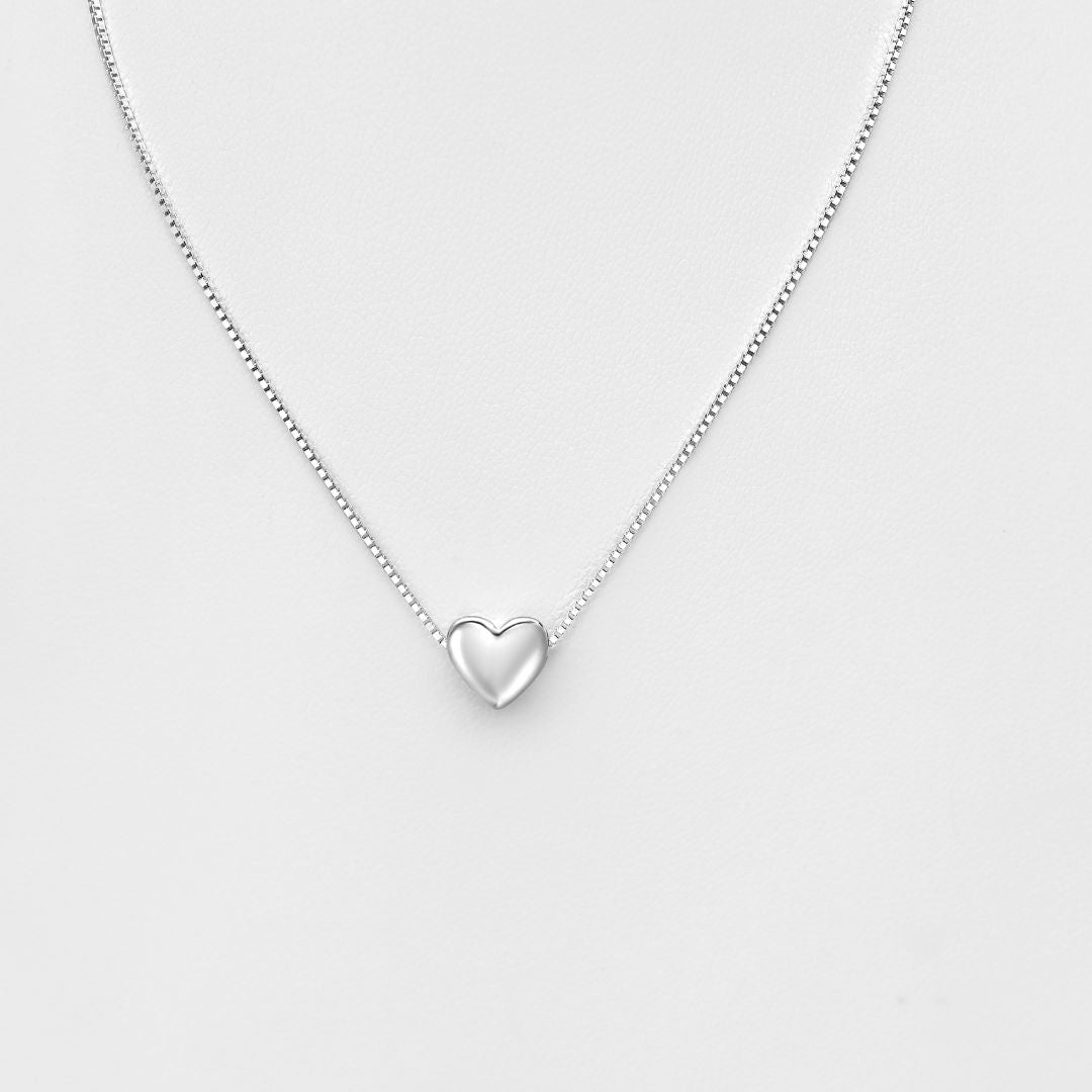 Sterling Silver Heart Necklace