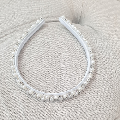 Pearl & Diamante Headband