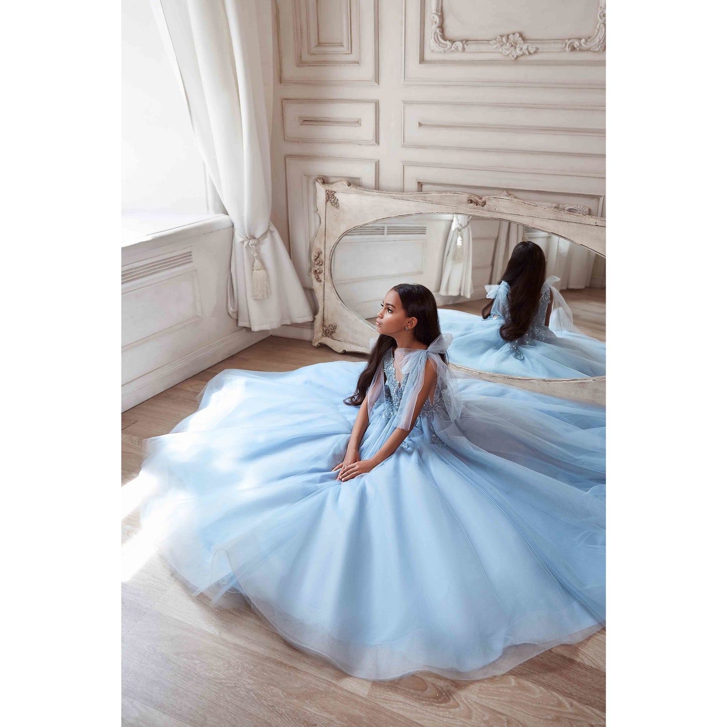 baby blue couture australia girls dress