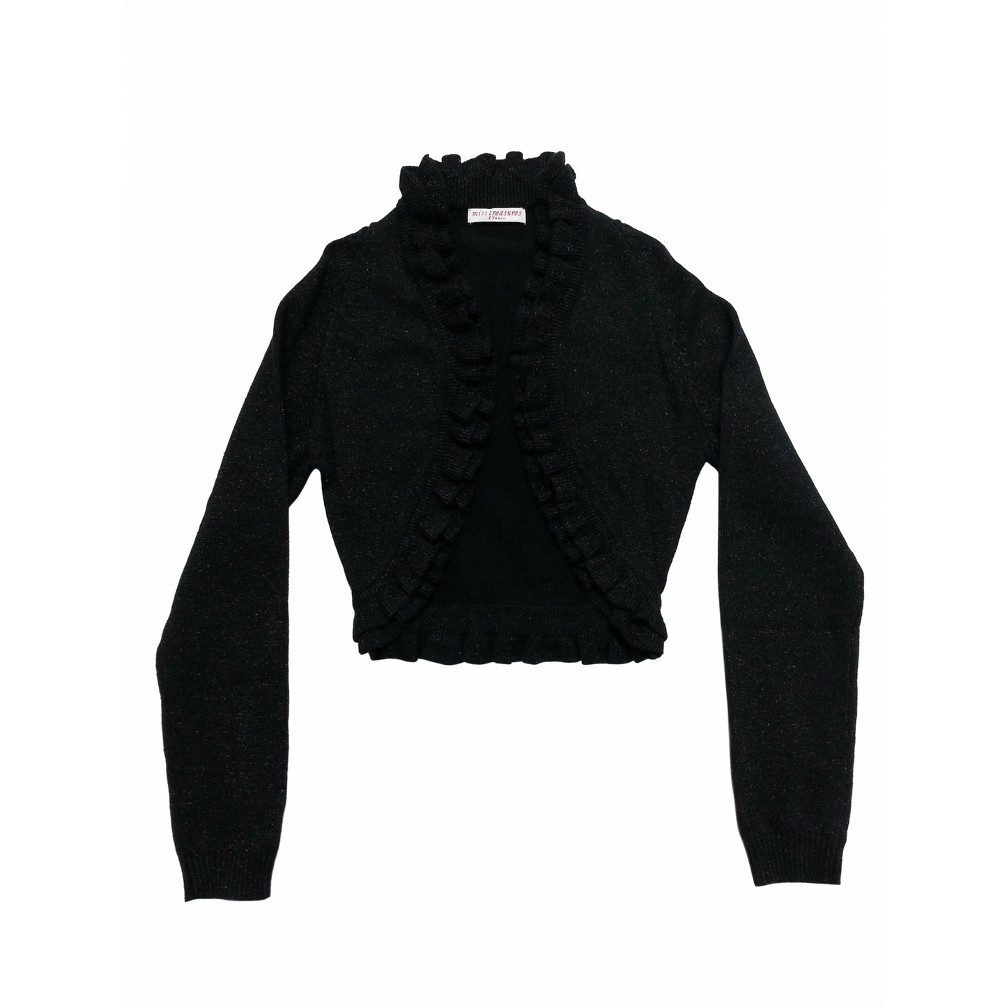 Sparkle knit cardi- Black