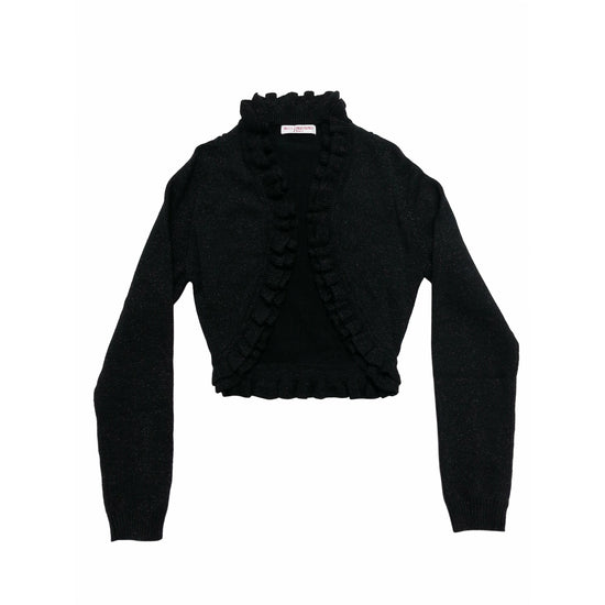 Sparkle knit cardi- Black