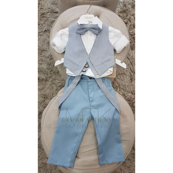 boys christening outfit