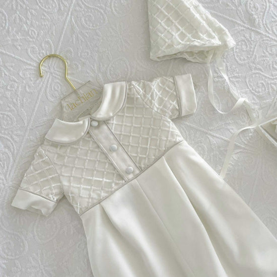 Load image into Gallery viewer, Lucas 3 Piece boys Christening Outfit
