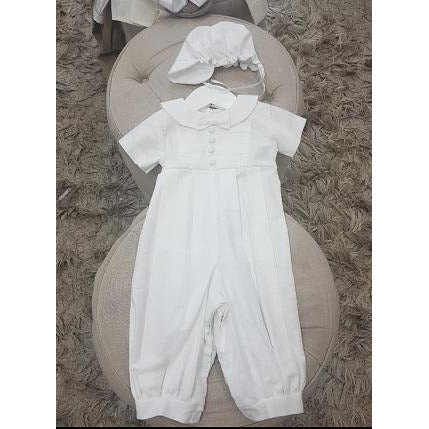 Boys Christening Romper