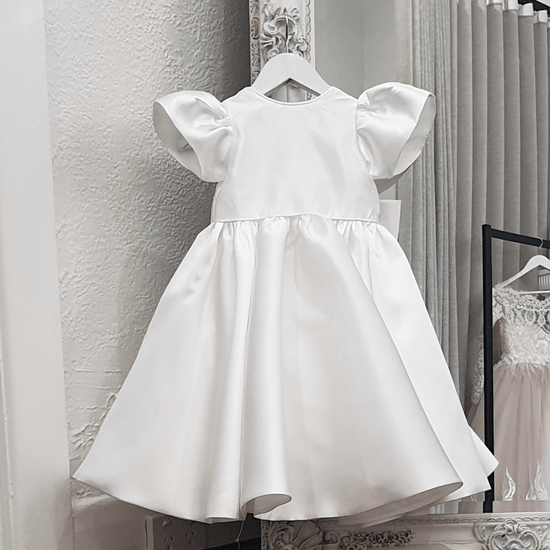 Iris Mikado Christening Dress is