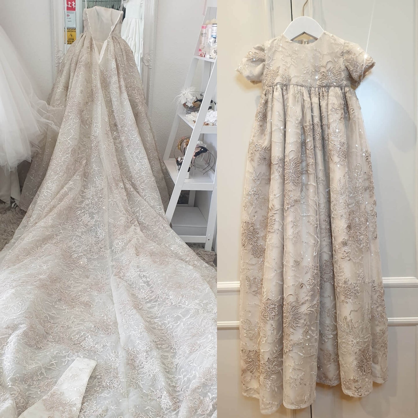 Heirloom christening gowns are made in Melbourne