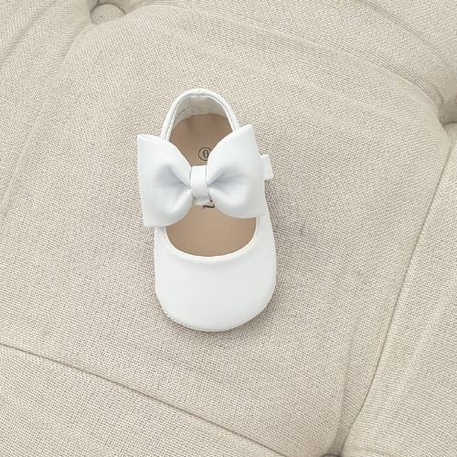 Baby girl white christening shoes Clearance