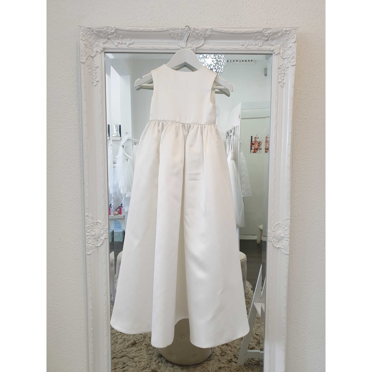 Satin Unisex Christening Gown