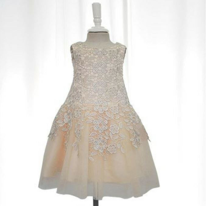 Custom Made Maddy lace dress - Gold