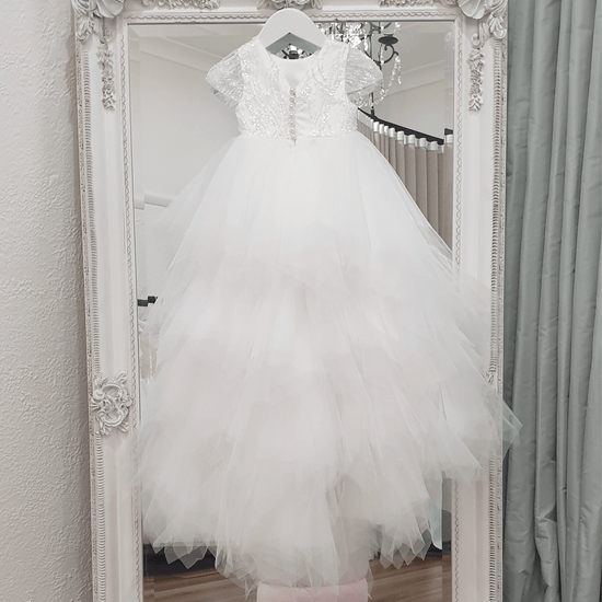 Load image into Gallery viewer, Ivory lace christening dresses Melbourne
