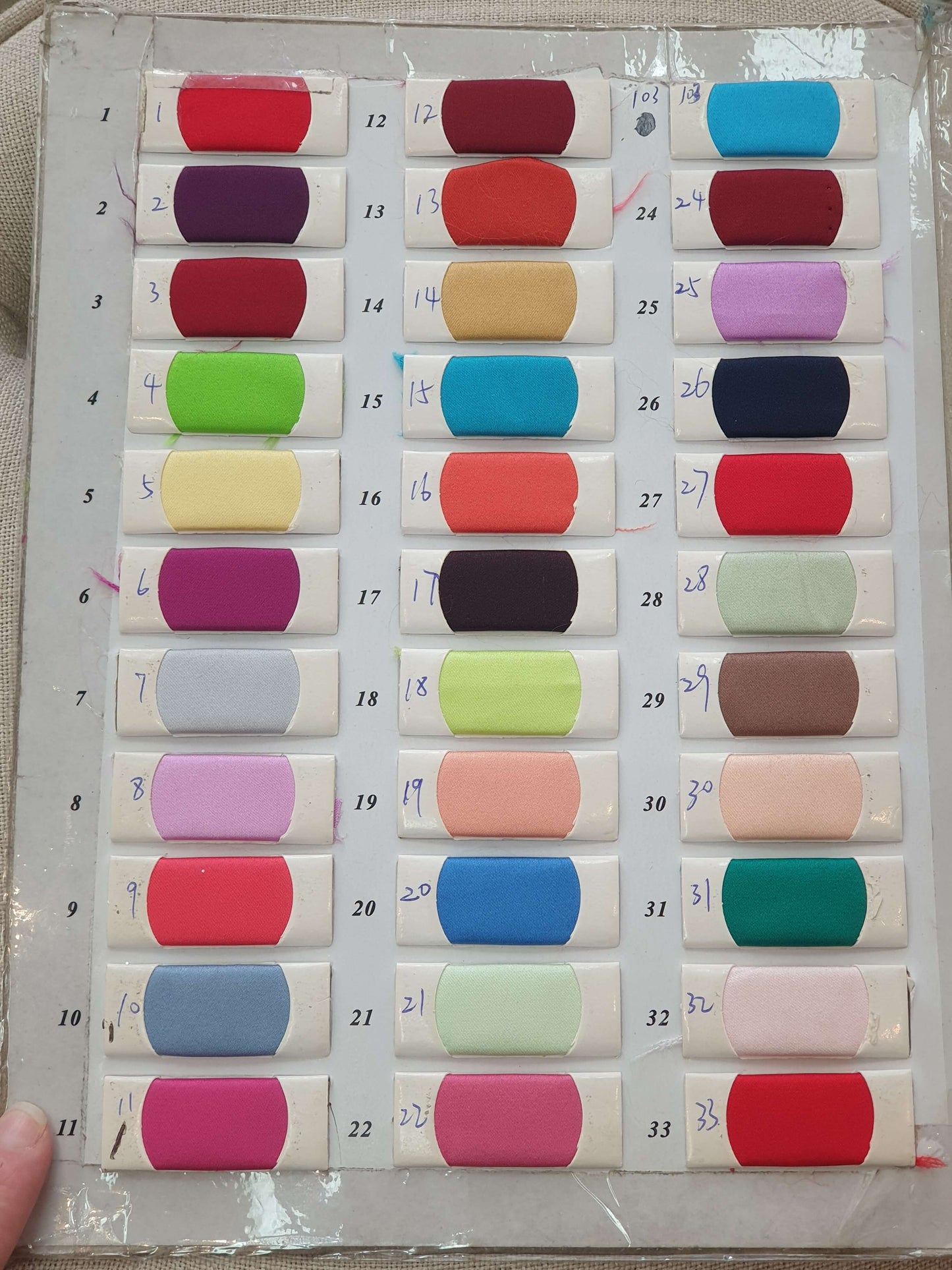 colour chart