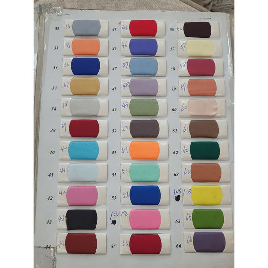 satin coloured chart 2