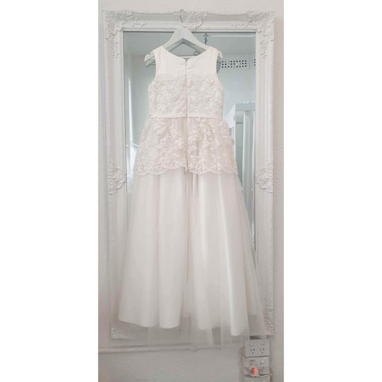 Peplum Girls Gown