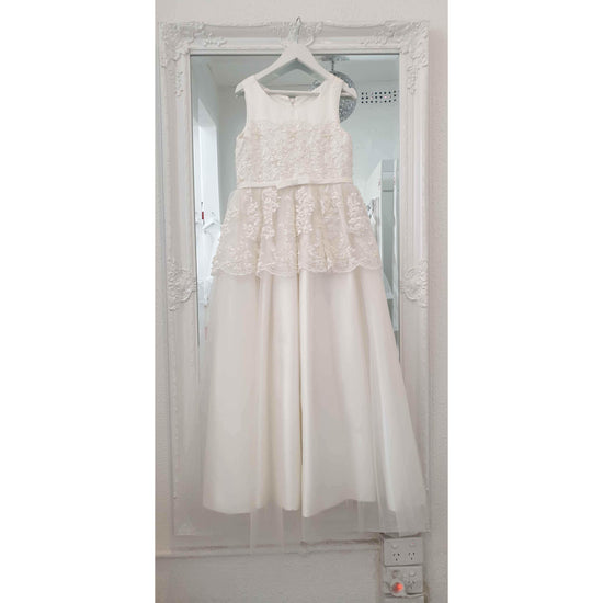 Peplum Girls Gown