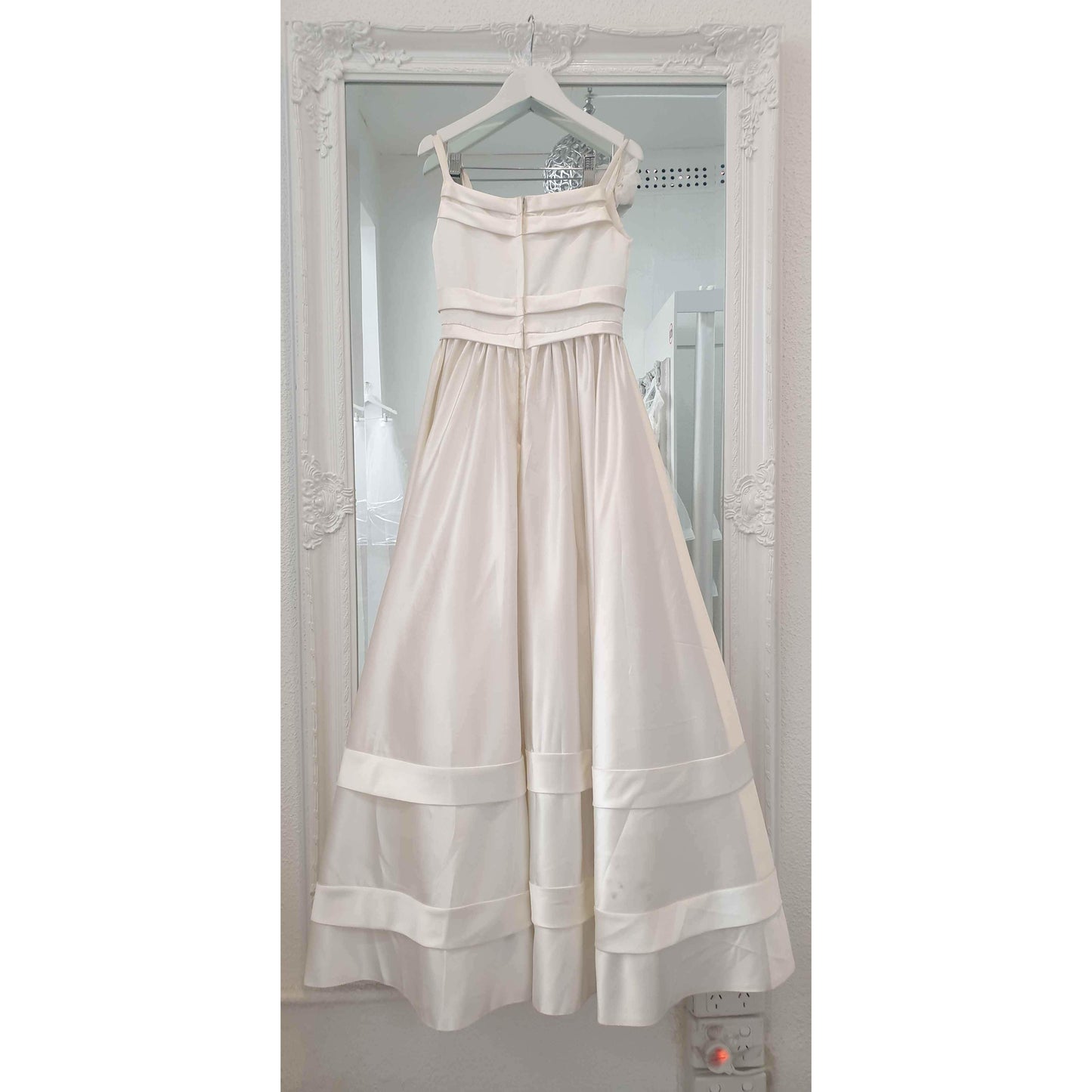 Vintage satin gown