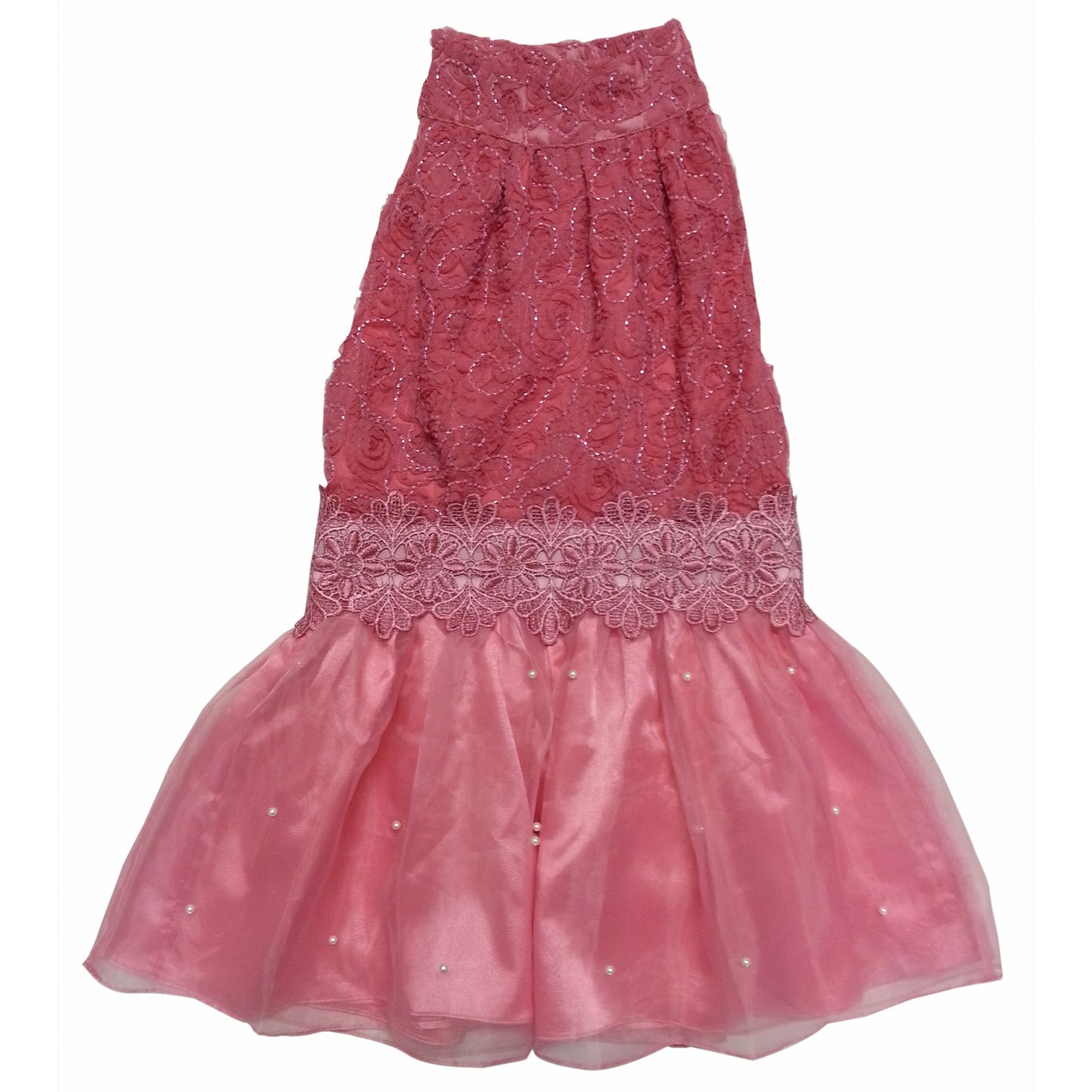 Load image into Gallery viewer, pink girls size 7 dress
