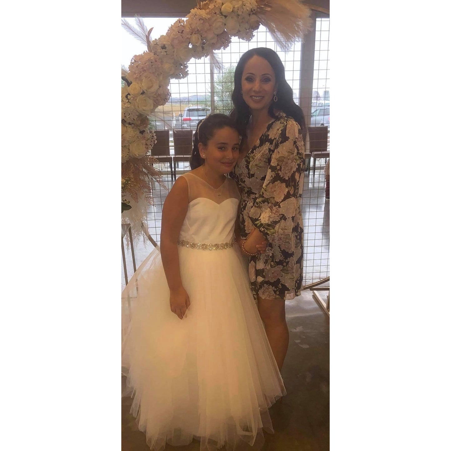 white holy communion dress