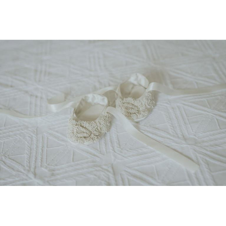 handmade christening shoes