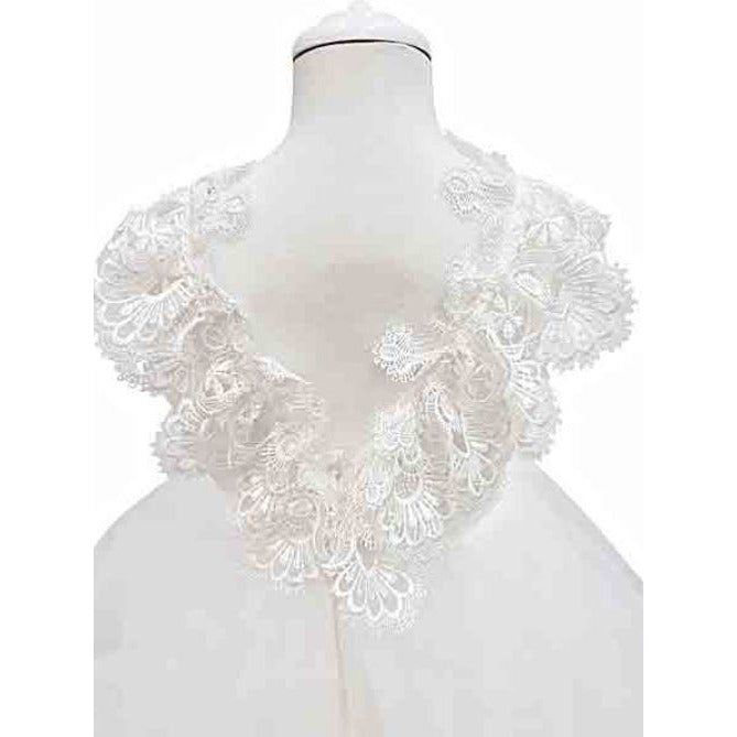 Arianna flower girl / communion dress with lace
