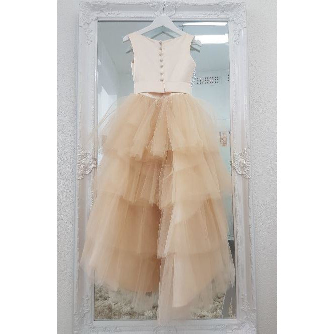 high low Girl twen Dress 