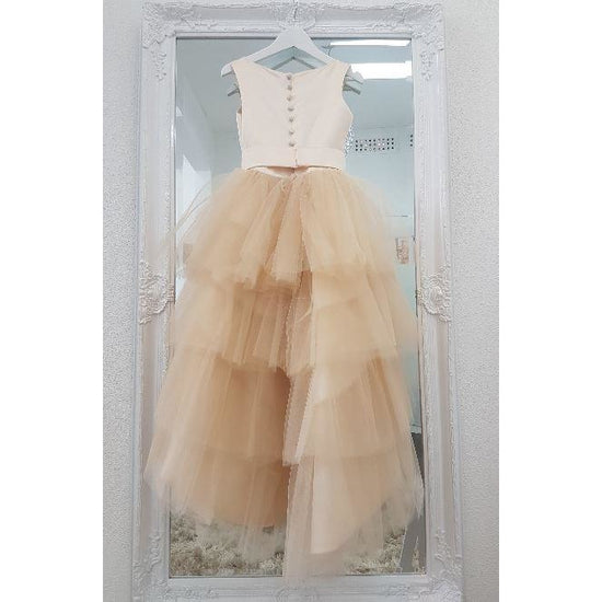 high low Girl twen Dress 