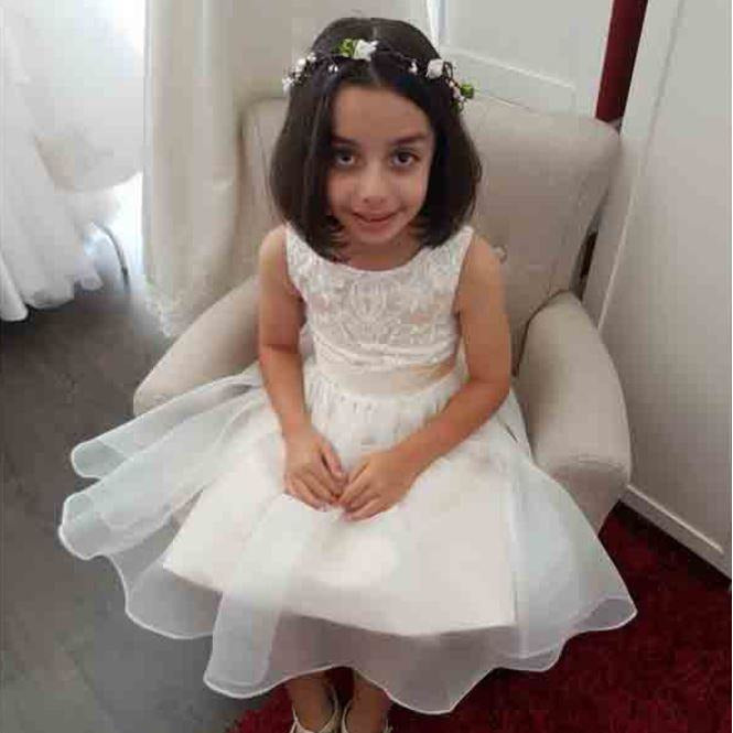 Maria champagne flower girl / communion dress