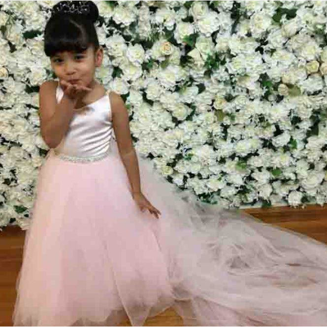 pink flower girl dresses sydney