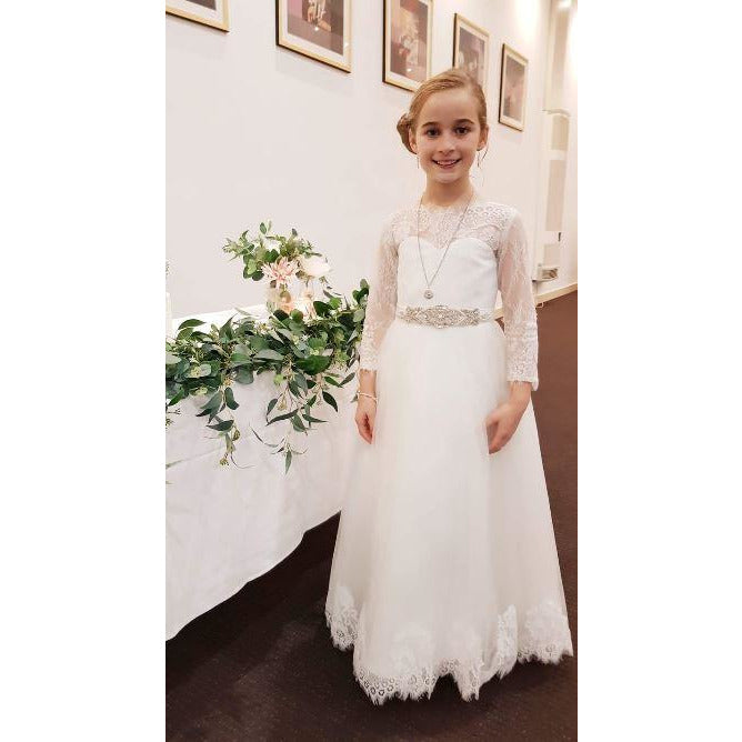 Custom Made Jackie O communion dress