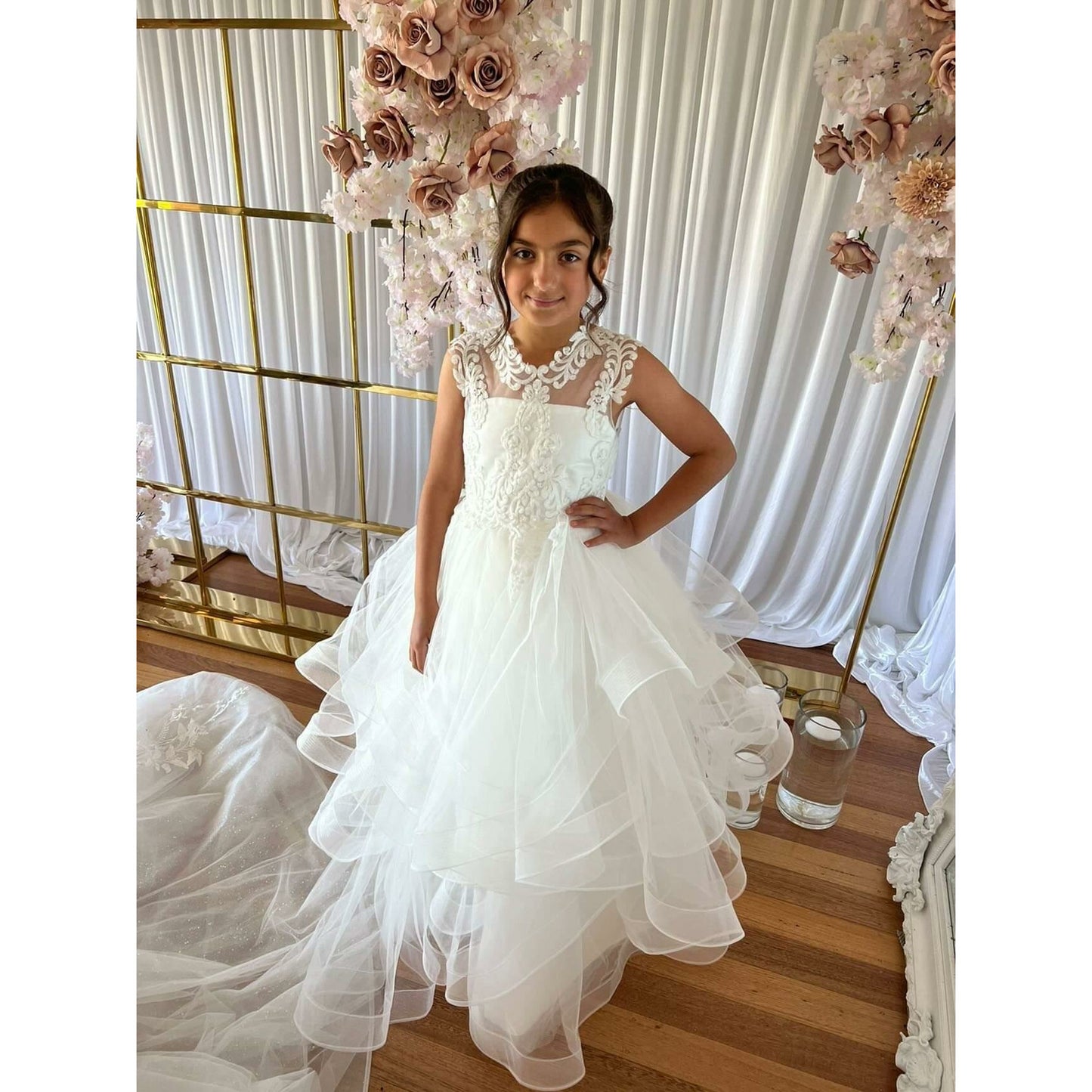 princess flower girl dress in melbourne