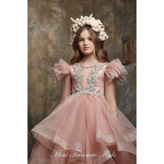 Custom Made Allira - Lux Girls Dress