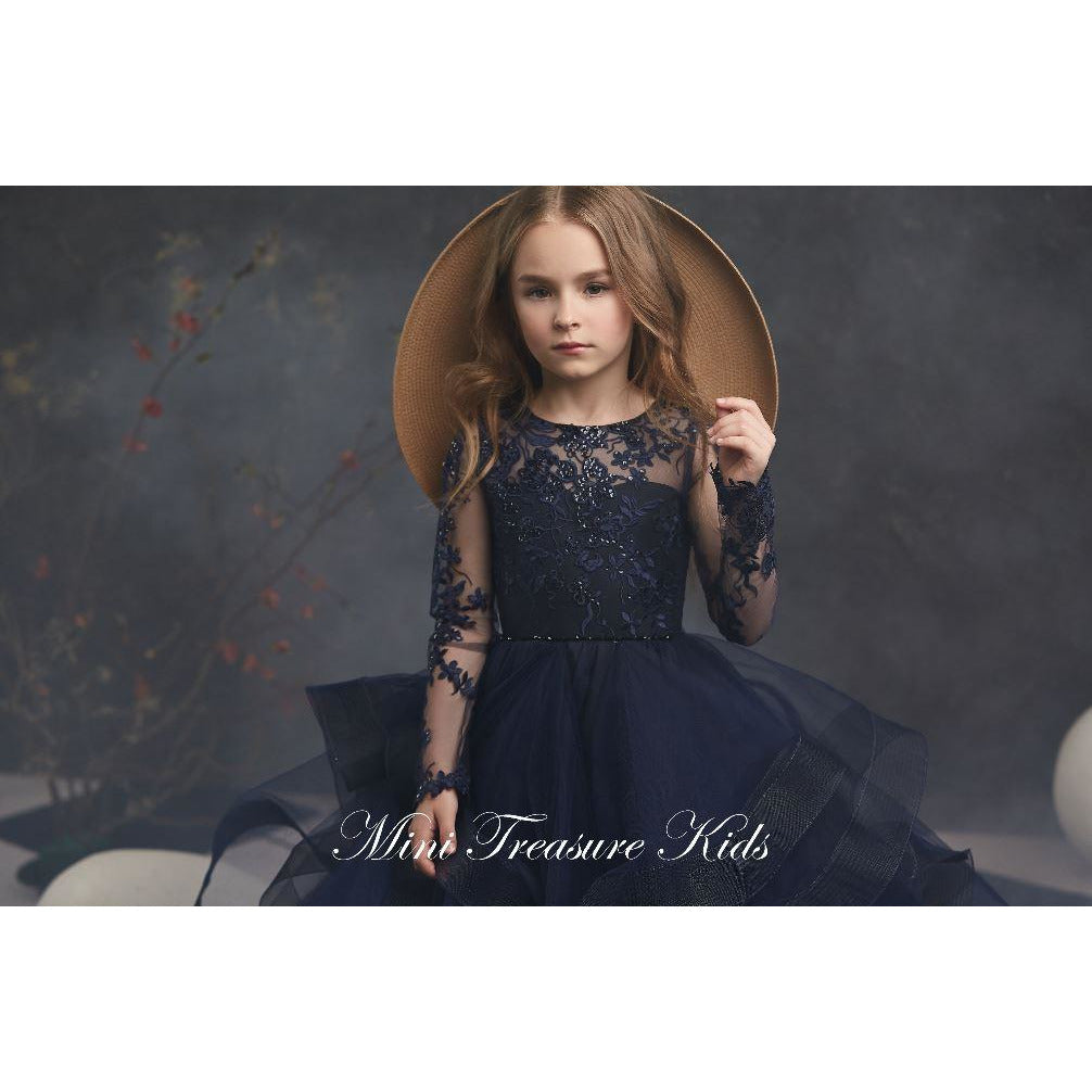Custom Made Christine - Lux Girls Dress