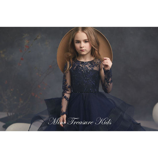 Custom Made Christine - Lux Girls Dress