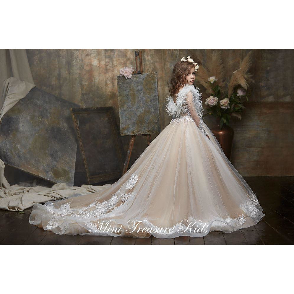 Custom Made Sandra - Lux Girls Dress