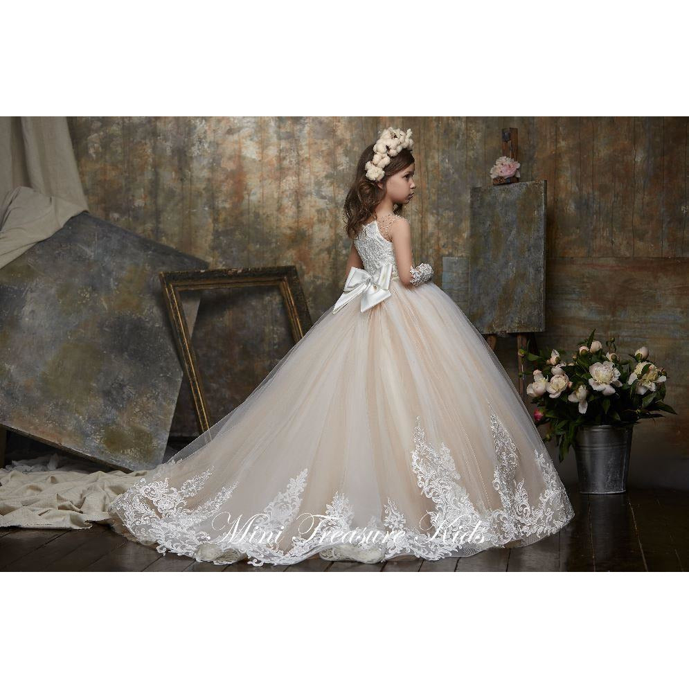 Custom Made Scarlett- Lux Girls Dress
