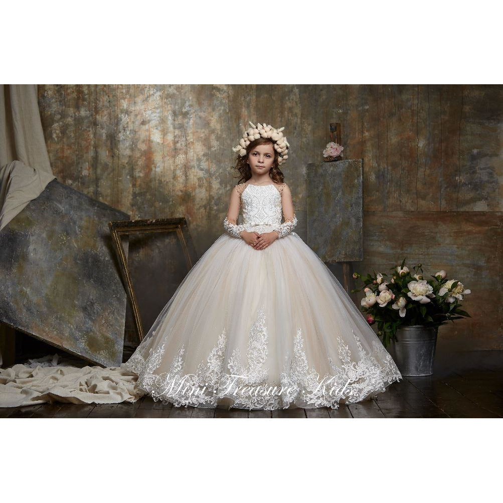 Custom Made Scarlett- Lux Girls Dress