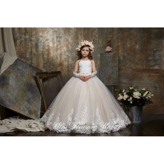 Custom Made Scarlett- Lux Girls Dress