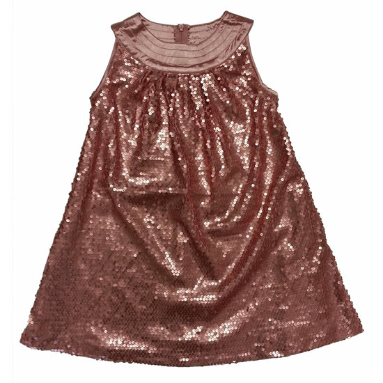 Sienna sequins swing dress -Pink