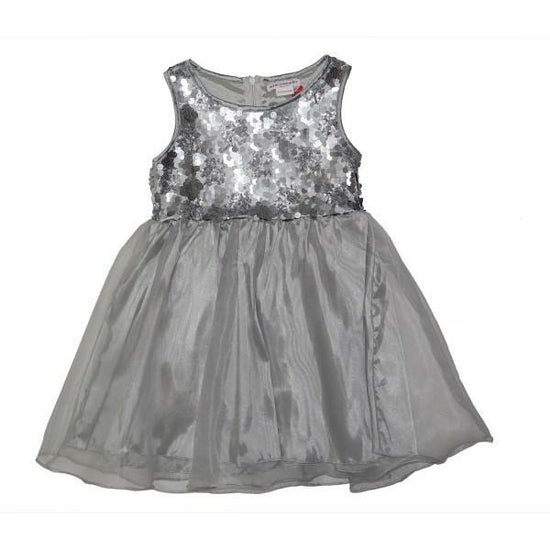 Tonia sequins dress - SILVER