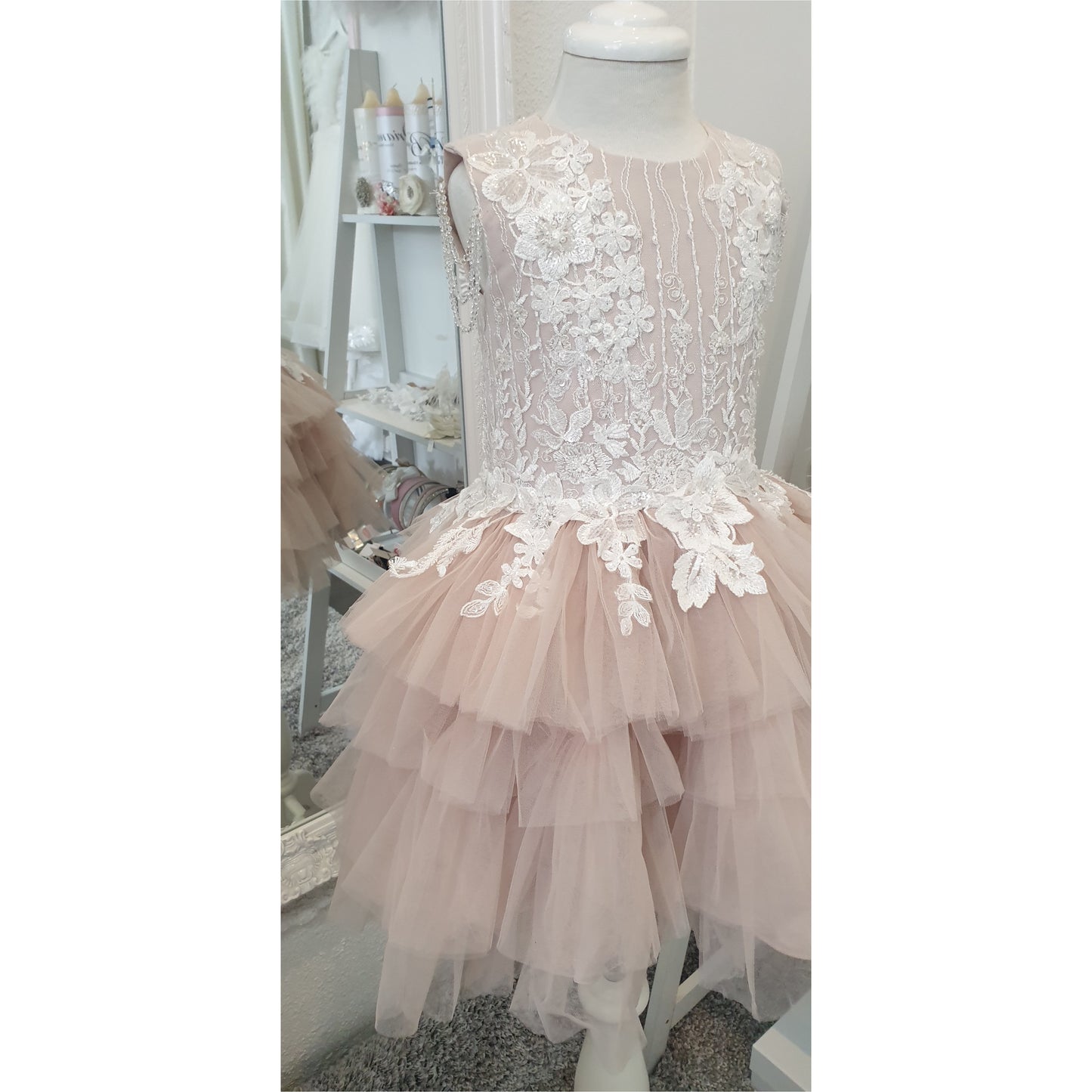 Custom Made Natalia Girls Dresses- Lux