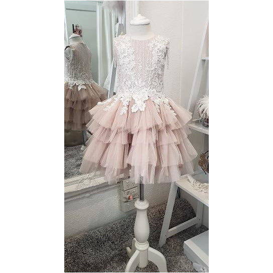 Custom Made Natalia Girls Dresses- Lux