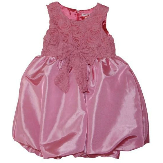 Bubble dress-Fuscia