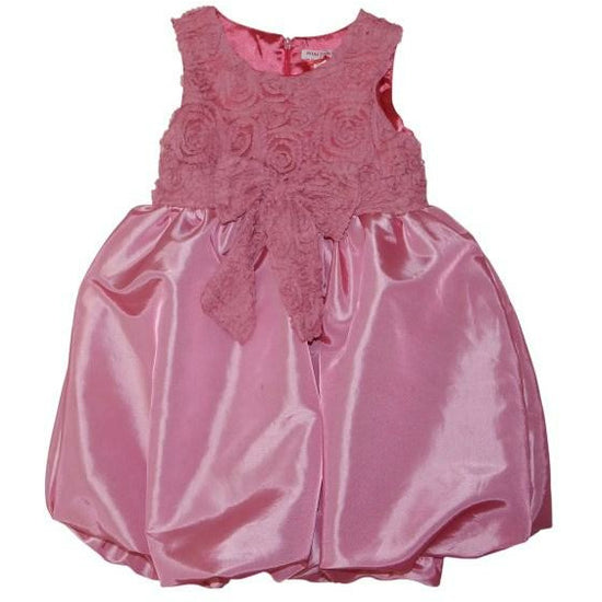 Bubble dress-Fuscia