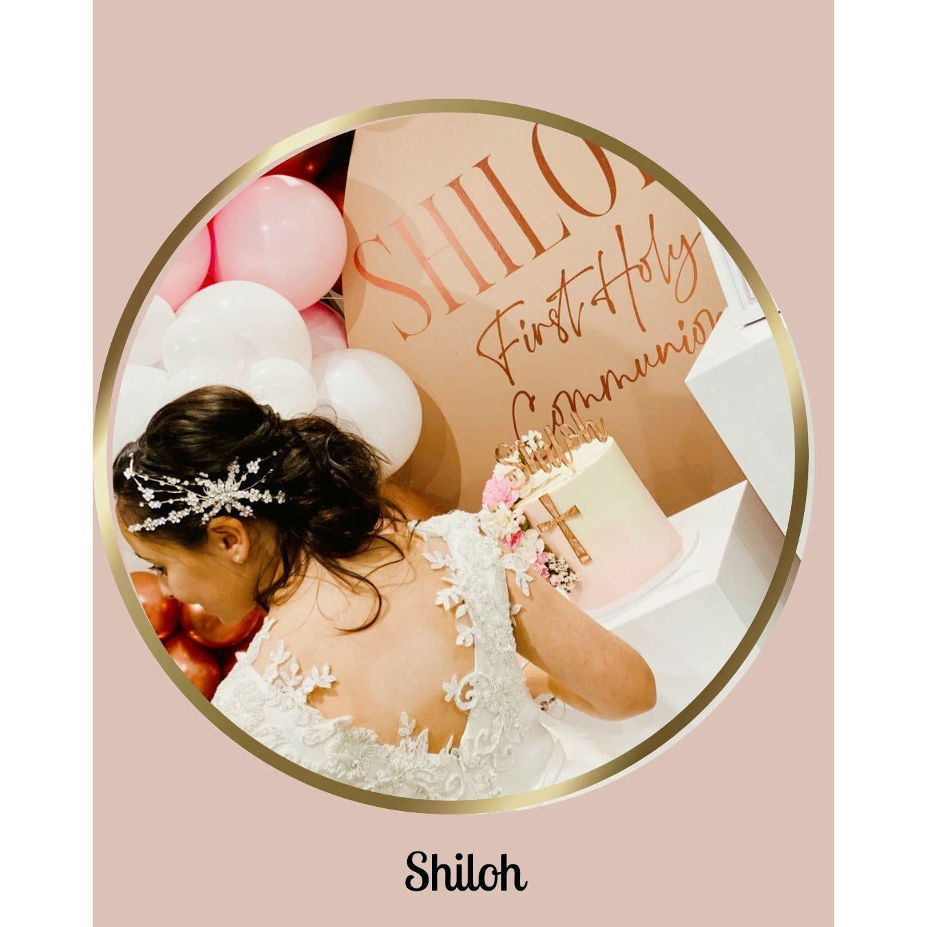 girls communion hair accessories