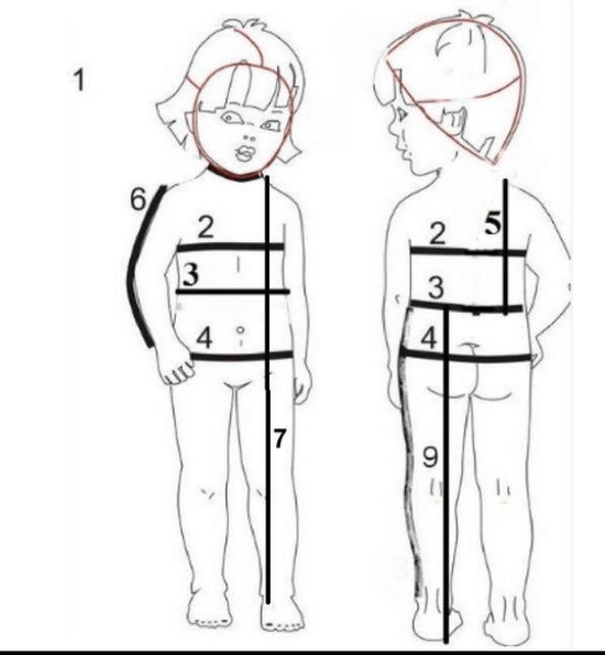 measurement size chart