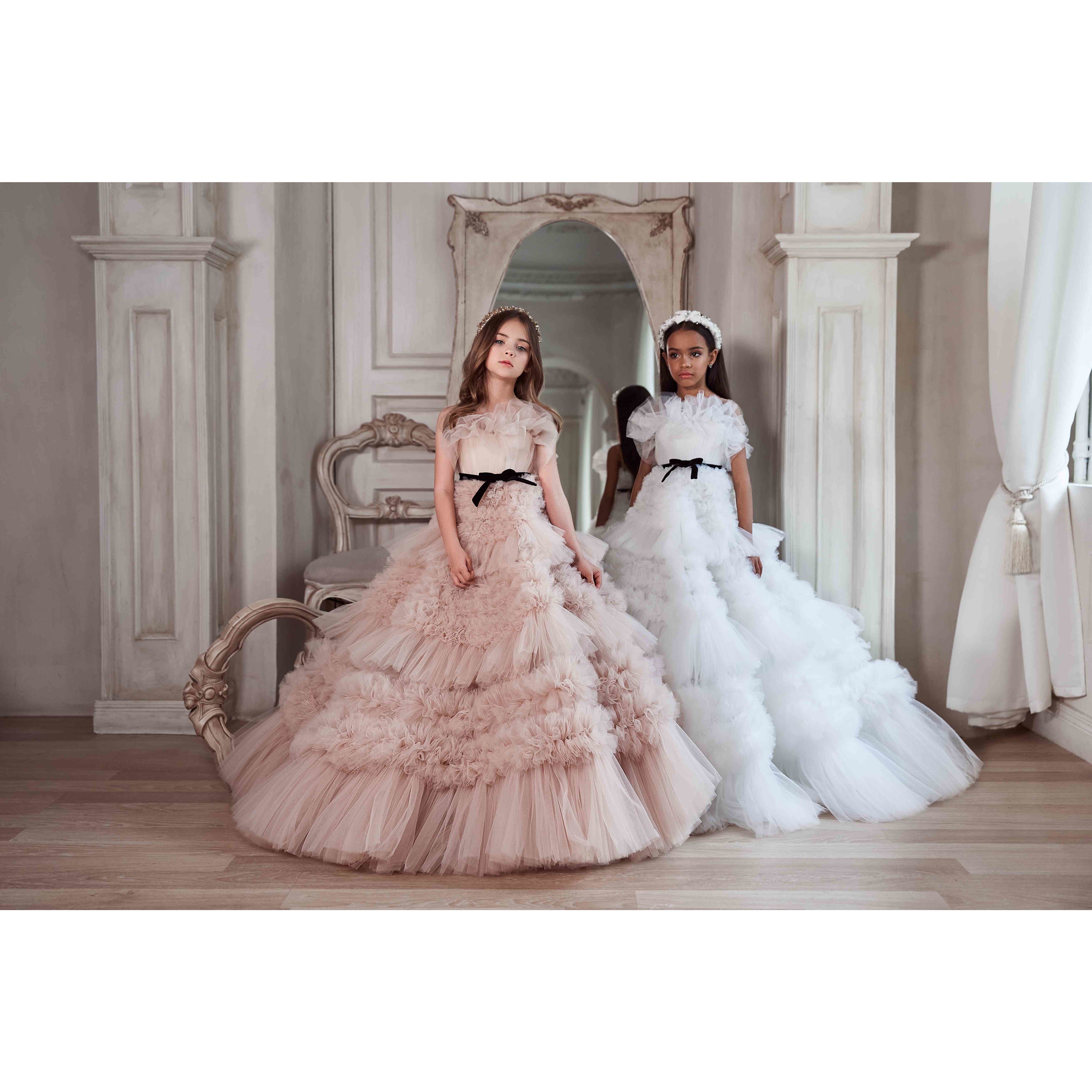Custom Made Philippa-Lux Girls Dress | Mini Treasure Kids
