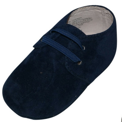 Joseph Suede lace look boys baby shoes -Royal