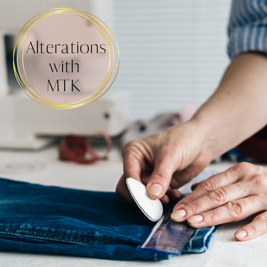Online alteration service for people who don't have the time or option to get in to a qualified dress maker.  